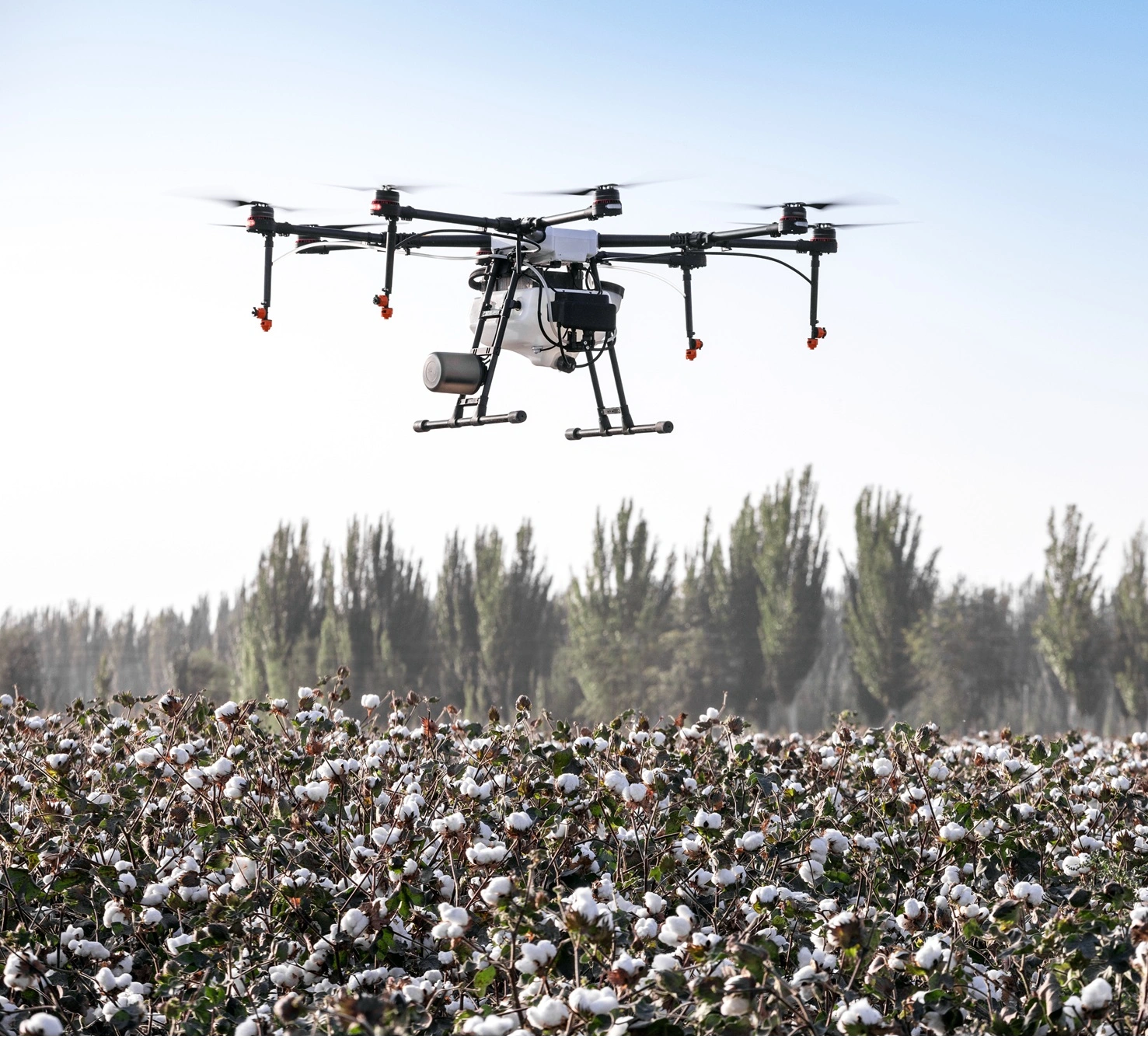 Agriculture UAV platform supporting precision spraying and crop protection operations.